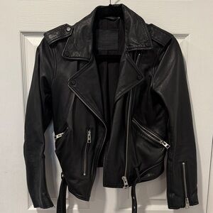 Classic Black Leather Jacket